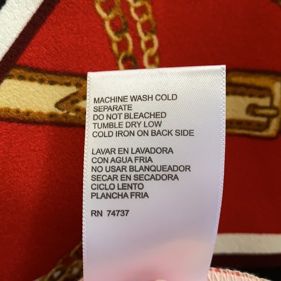 Versace Look Sleeveless Dress - Picture 5 of 9